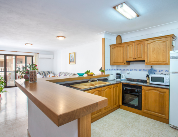 Apartmán se 3 ložnicemi až pro 6 osob na jihu Mallorce