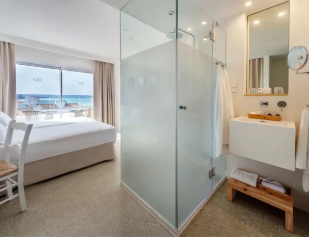 hotel s pokoji s výhledem na moře na Mallorce